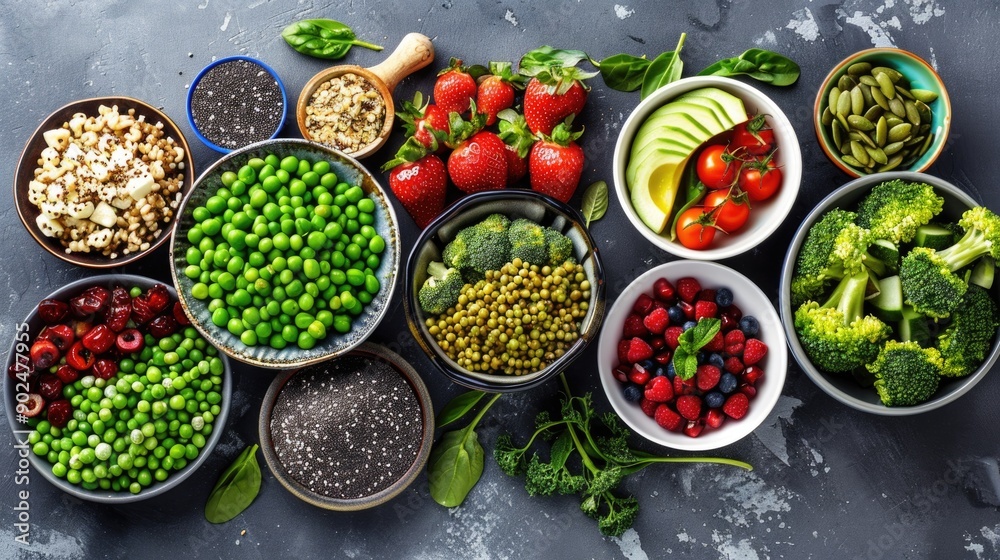 Healthy food selection Healthy food selection