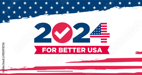 United States of America US USA Presidential Election 2024 Vote