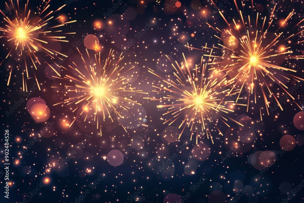 Obraz premium illustration diwali firework