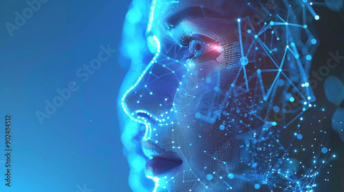 Deep learning technology in genetic pattern recognition, enabling advanced medical research, personalized treatment plans, AI in healthcare, genomics, predictive medicine 