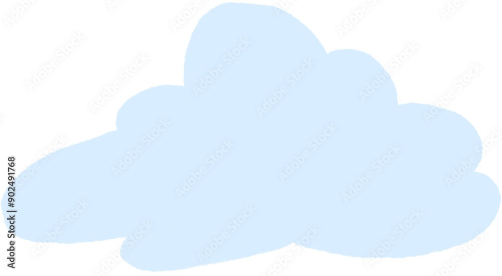 Blue Cloud sky clipart