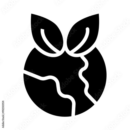 Environmental Vector Glyph Icon Design
