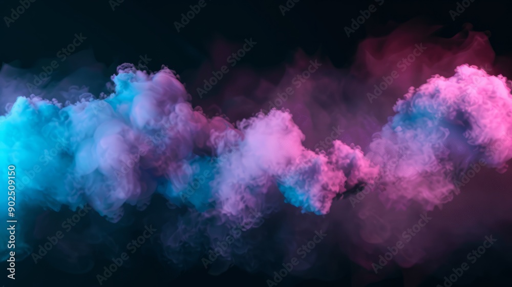 Pink party fog. Isolated blue, teal, purple , aqua smoke cloud or think cloud. 3D special effects fog clouds graphic Pink party fog. Isolated blue, teal, purple , aqua smoke cloud or think cloud. 3D special effects fog clouds graphic
