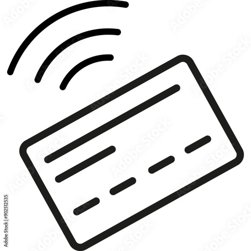 Paypass with Credit Card Icon