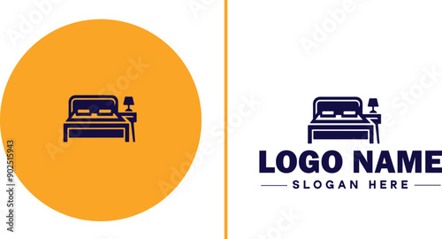 Furniture rental icon Furniture leasing Furniture hire Furniture borrowing flat logo sign symbol editable vector