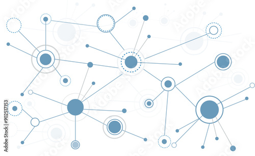 Network connection technology background