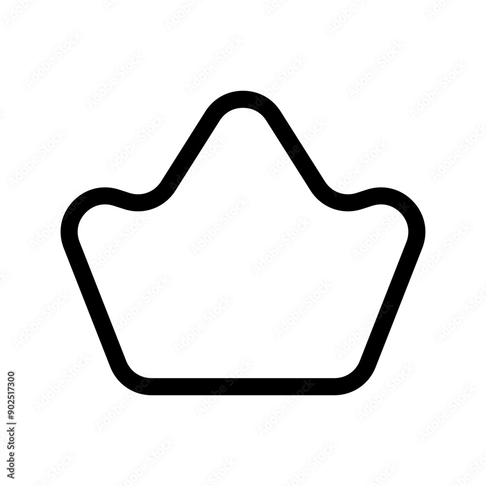 Crown Icon Vector Symbol Design Illustration Crown Icon Vector Symbol Design Illustration