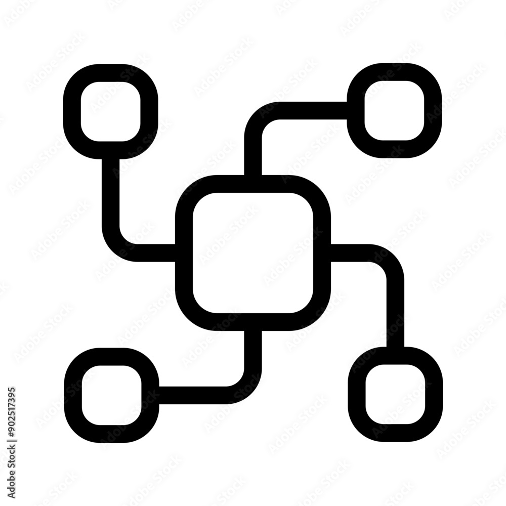 Network Icon Vector Symbol Design Illustration Network Icon Vector Symbol Design Illustration