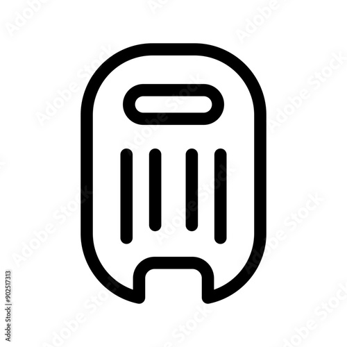 Swimming Board Icon Vector Symbol Design Illustration