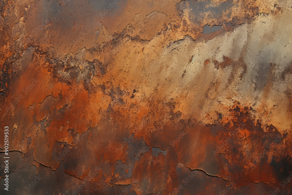 Processed collage of old rusty metal sheet texture in daylight. Background for banner Processed collage of old rusty metal sheet texture in daylight. Background for banner