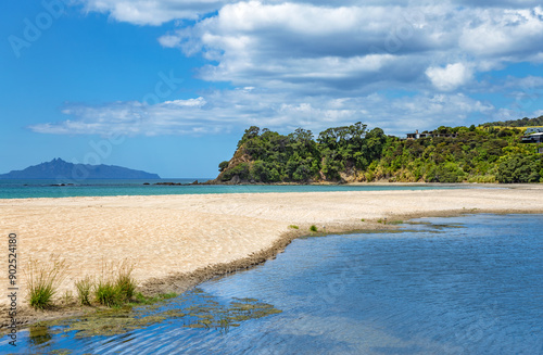 Ding Bay, Langs Beach, Waipu, North Island, New Zealand, Oceania. photo