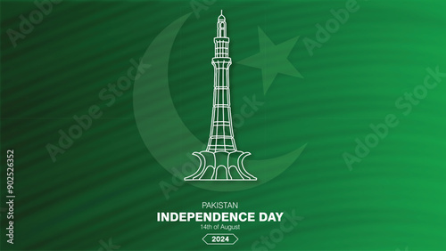 Happy independence day 2024 with fully editable.