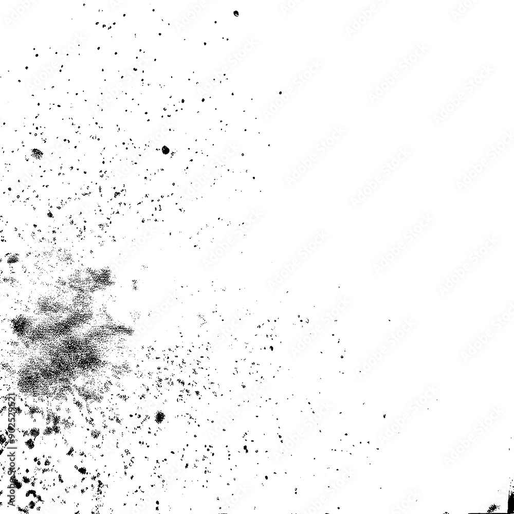 Retro Dust Particle Overlay on White Canvas Retro Dust Particle Overlay on White Canvas