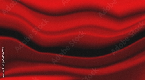 Abstract Black and Red Waves for Backgrounds Chromatic Flow Abstract Waves