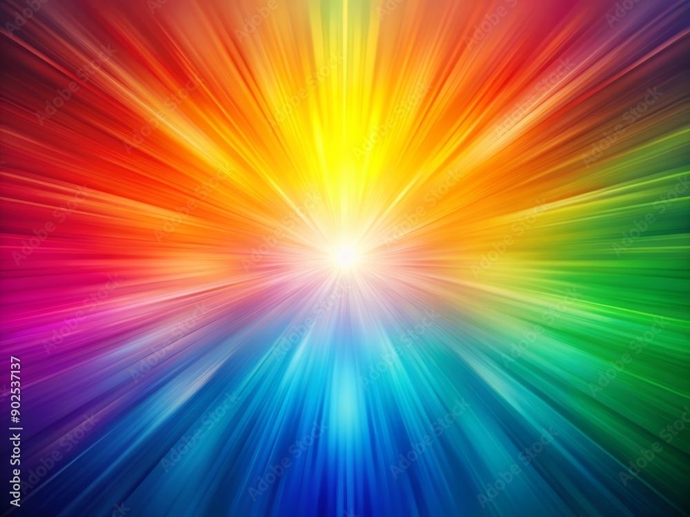 Vibrant abstract blurred gradient background featuring a mesmerizing rainbow color palette with soft, blended hues of red, orange, yellow, green, blue, and purple.