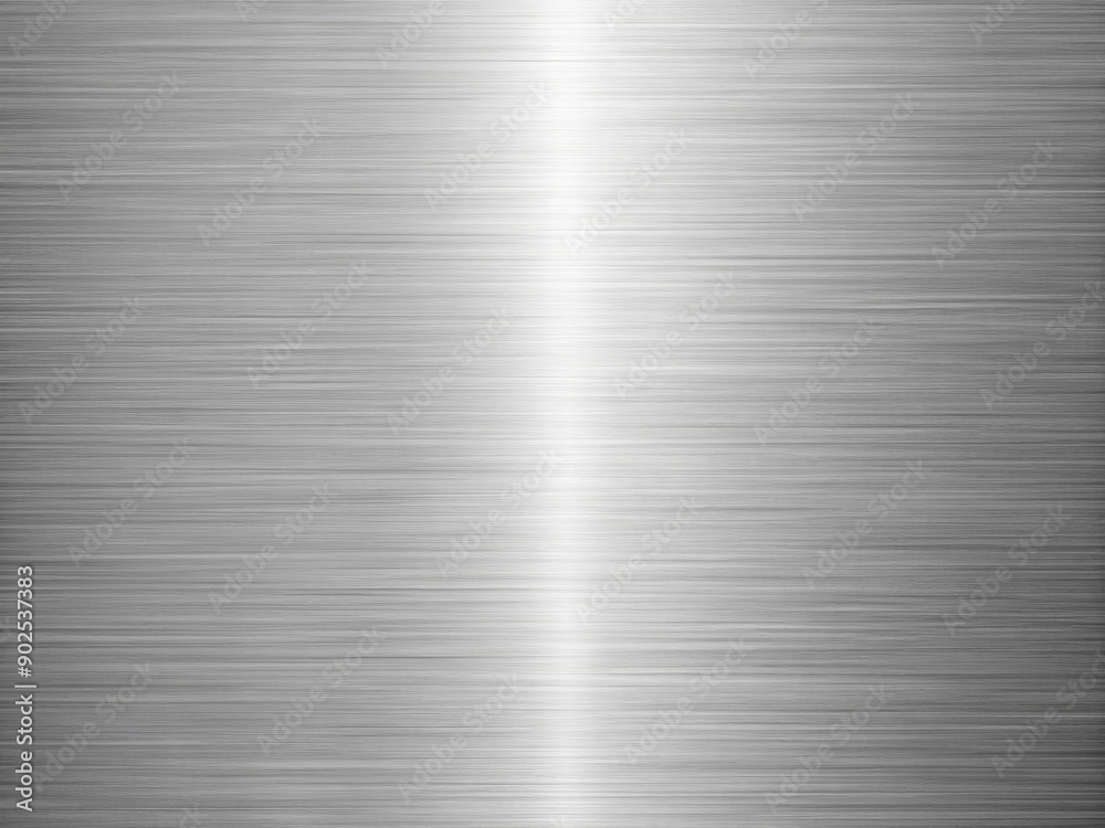 Sleek brushed aluminum texture provides a modern industrial metal surface with subtle grays and silvers, ideal for adding a touch of sophistication to backgrounds.