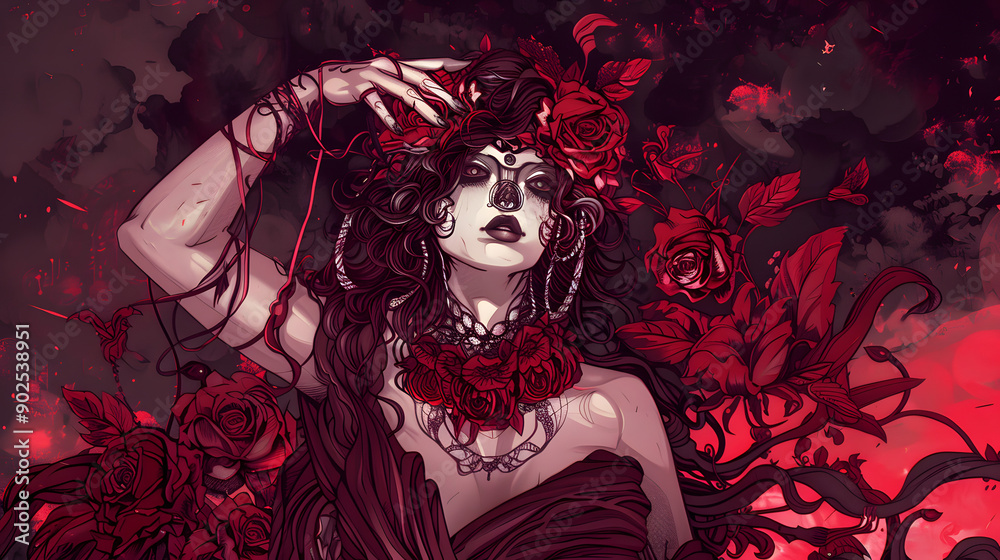 PERSEPHONE THE RELUCTANT UNDERWORLD GODDESS visual data 4