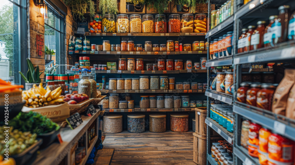 A Vibrant Vegan Grocery Store A Vibrant Vegan Grocery Store