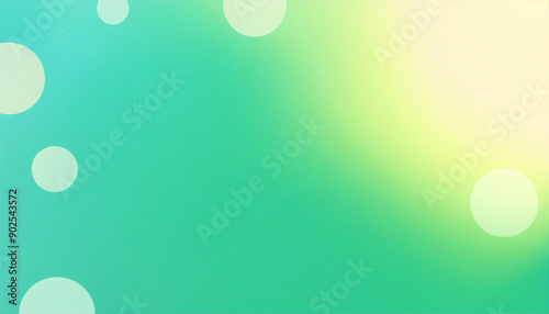 Abstract Vibrant Color Flow with Grainy Background in Blue and Green Gradient, Featuring Noise Texture for Eye-Catching Banner Design