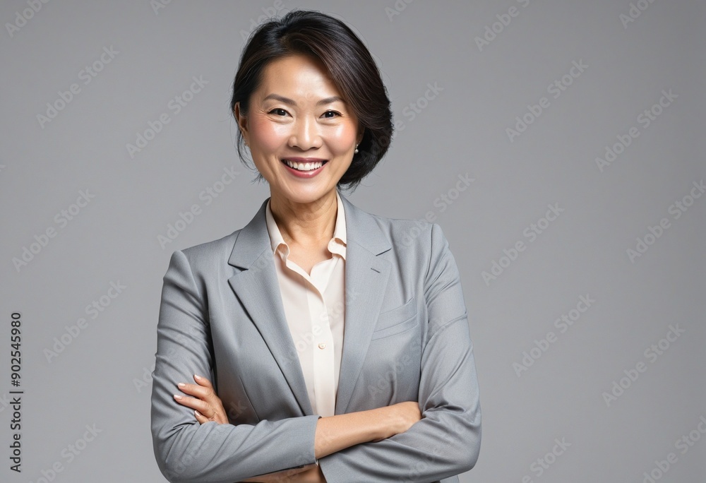 happy, smiling, confident, asian business woman - portrait happy, smiling, confident, asian business woman - portrait
