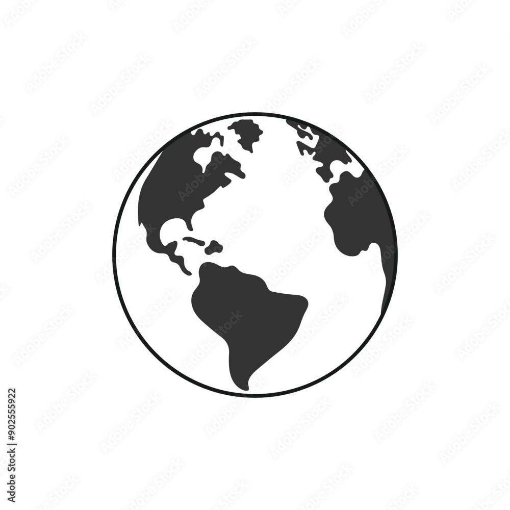 world flat design, planet earth vector graphic illustration world flat design, planet earth vector graphic illustration