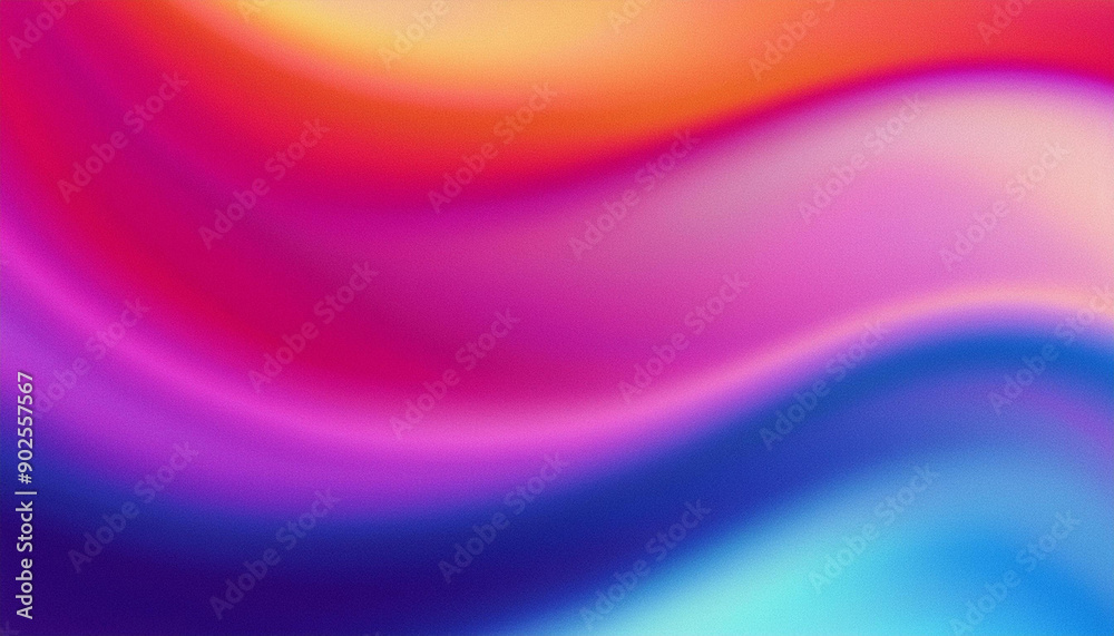 Fototapeta premium Abstract vibrant colors flow abstract grainy background pastel colors gradient texture abstract gradient backdrop banner poster design