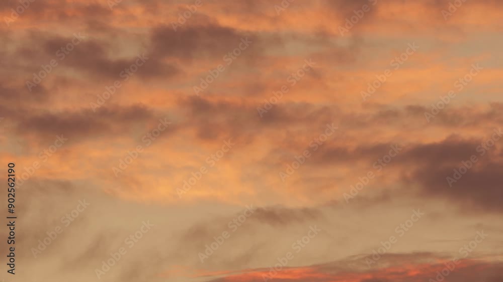 Big Red Pink Orange Clouds Moving Across The Sky During Sunset Dusk Australia Gippsland Victoria Maffra Big Red Pink Orange Clouds Moving Across The Sky During Sunset Dusk Australia Gippsland Victoria Maffra
