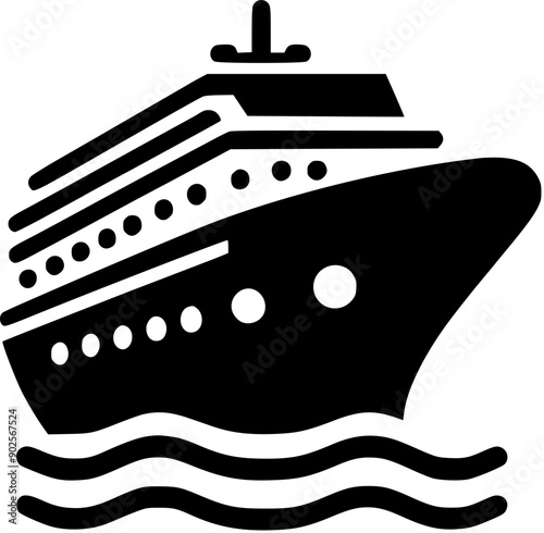 illustration of a ship Generative AI