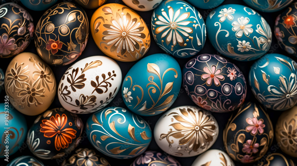 Happy easter !  Easter Egg Elegance from Above