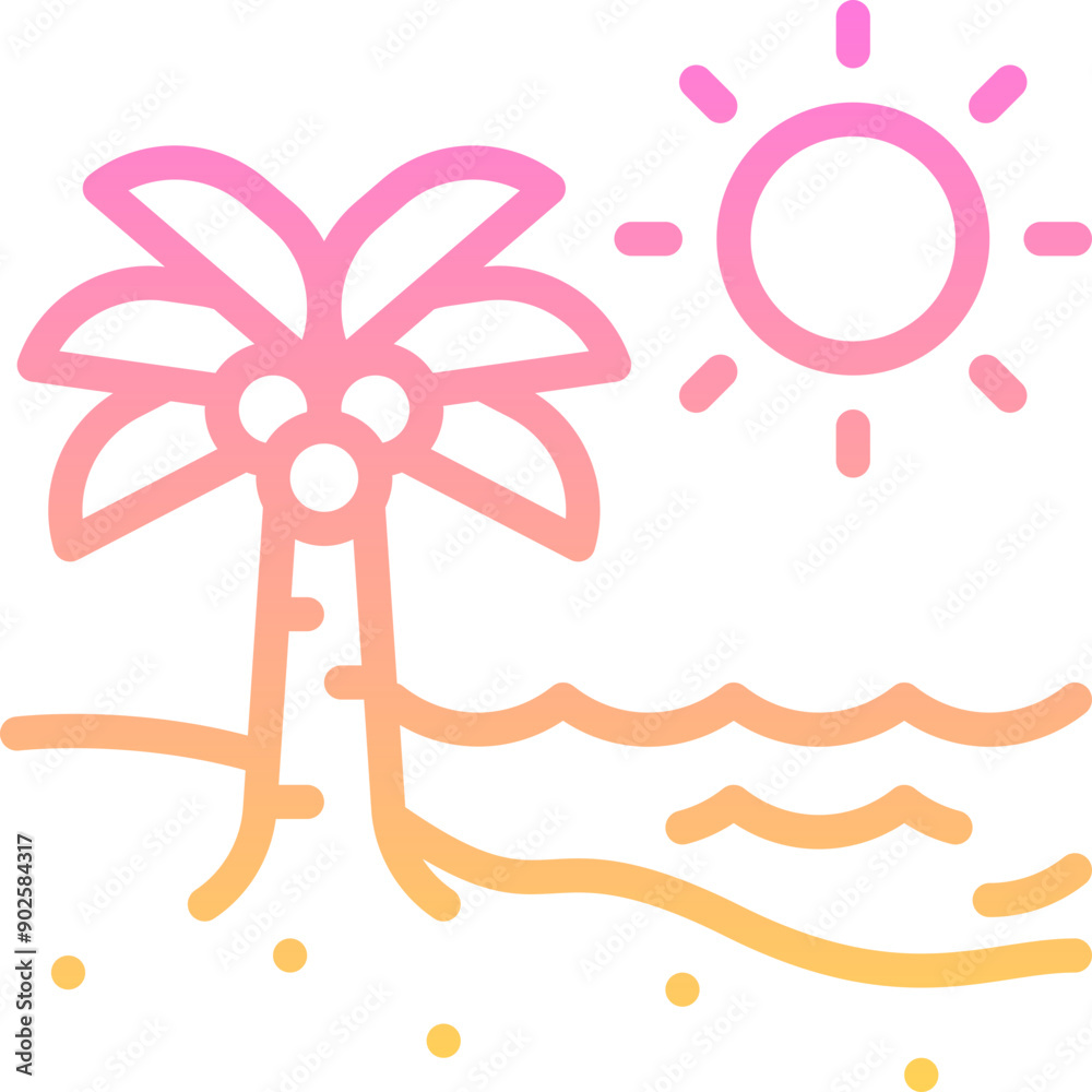 Beach icon Beach icon