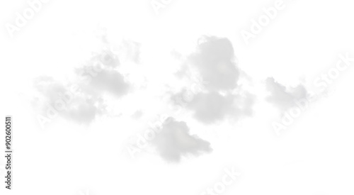 Fototapeta Naklejka Na Ścianę i Meble -  Isolated White Cloud