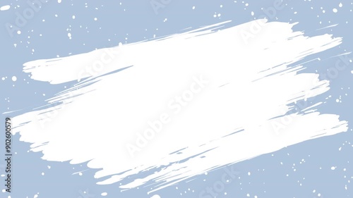 Wallpaper Mural ブラシで色を塗るアニメーション　白インク Torontodigital.ca