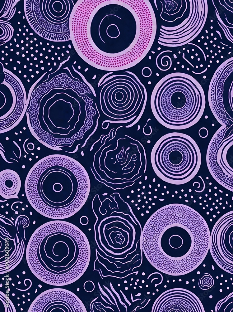 Abstract circles and dots geometric pattern background Abstract circles and dots geometric pattern background