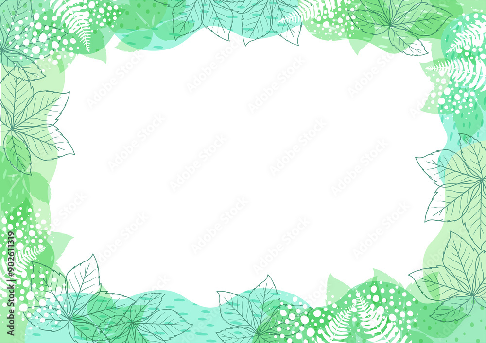 Background nature freehand Leaf background. Leaf nature style with space for text - design for background social media, postcards, poster, business card, flyer, brochure other. Background nature freehand Leaf background. Leaf nature style with space for text - design for background social media, postcards, poster, business card, flyer, brochure other.