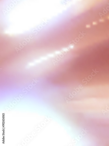 Abstraction, inspirid by night riding with lights and glares nearby. Vector illustration.