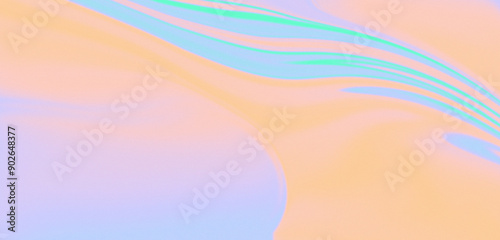 Abstract background, smooth waves of bright dark cream color