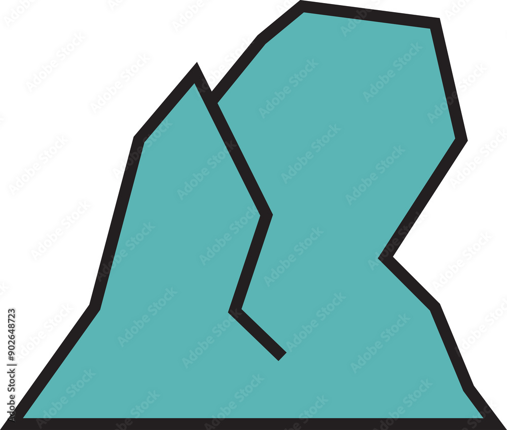 Mountain Icon Illustration