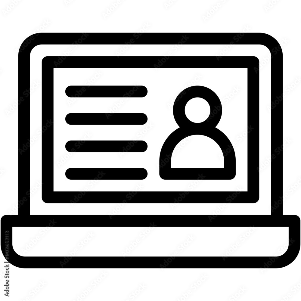 Vector Icon Online Learning, Webinar, Online Class, Education, Online Education Vector Icon Online Learning, Webinar, Online Class, Education, Online Education