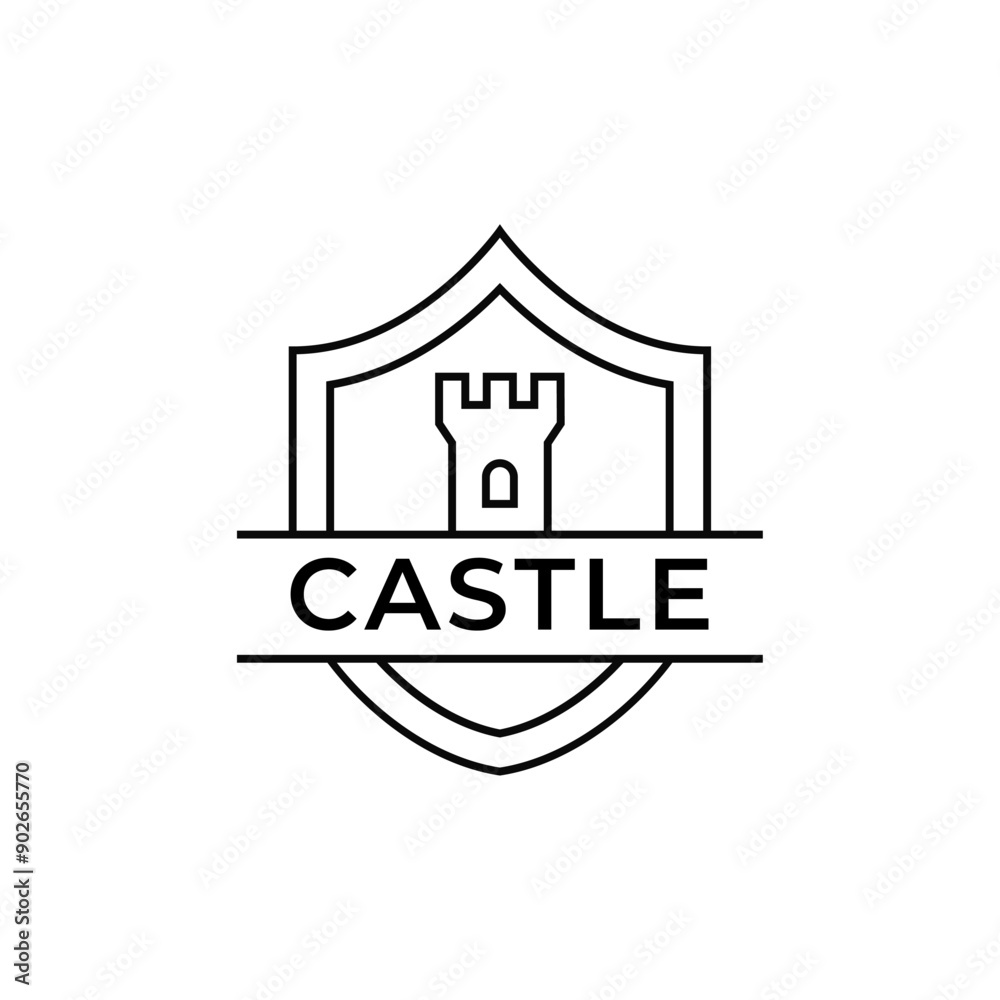 Creative Castle Logo Design Template Creative Castle Logo Design Template
