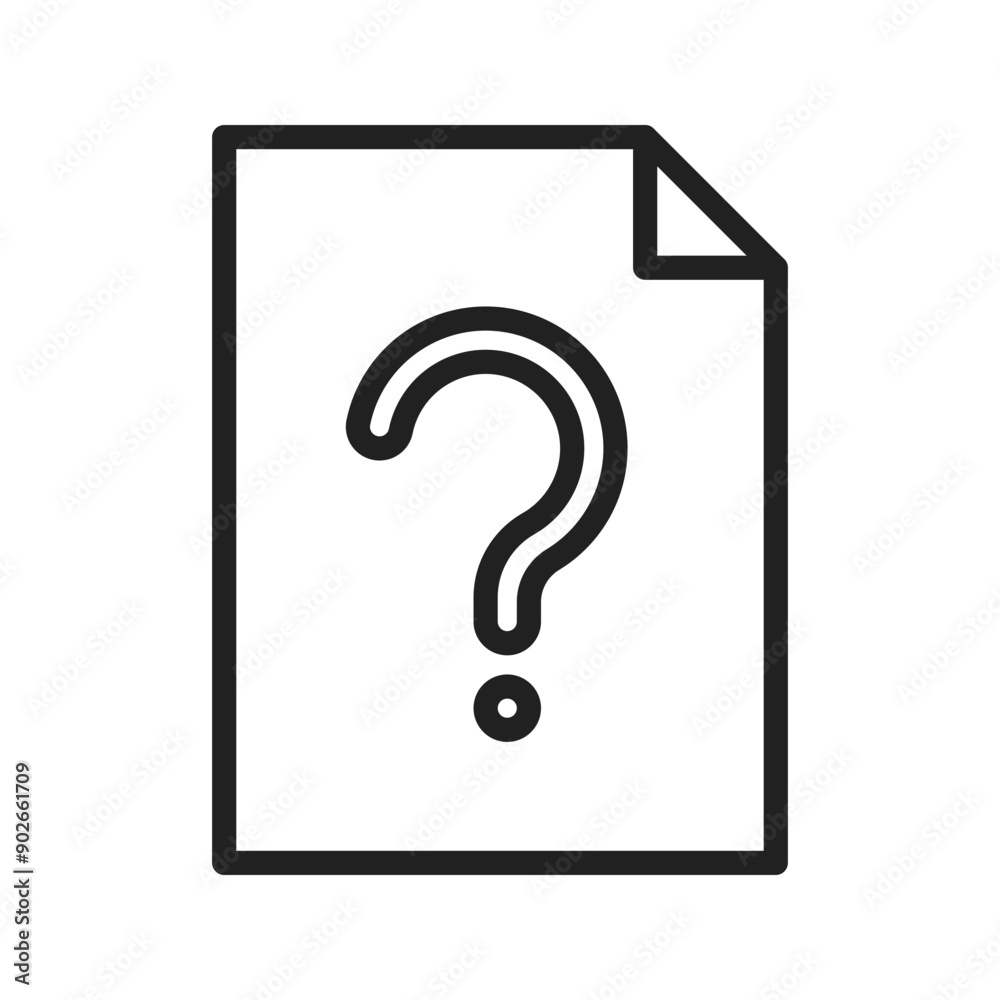 Question Paper Icon Question Paper Icon