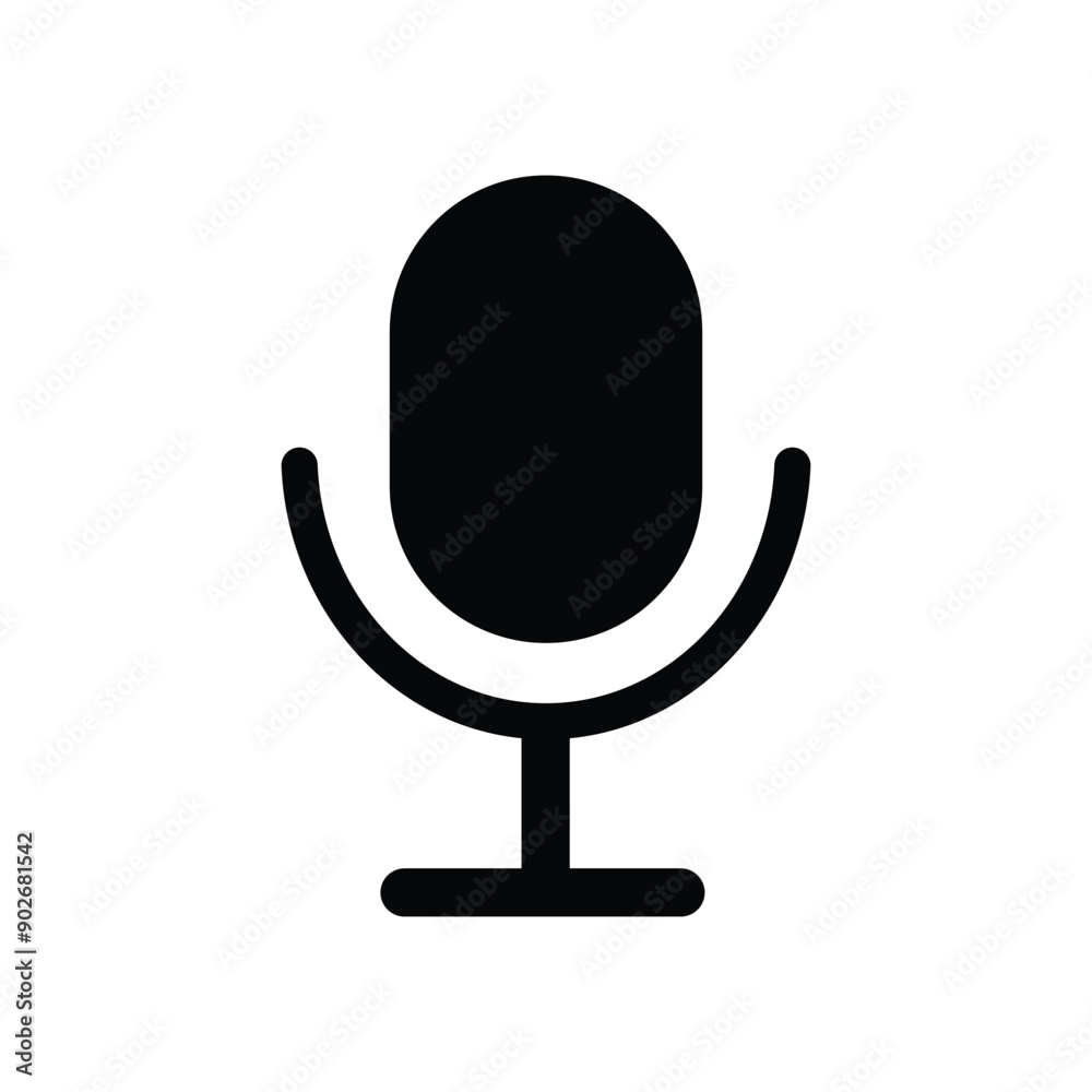 Black Microphone speaker flat icon for apps and websites. microphone icon isolated on white background. Modern icon vector illustration. EPS file 172. Black Microphone speaker flat icon for apps and websites. microphone icon isolated on white background. Modern icon vector illustration. EPS file 172.
