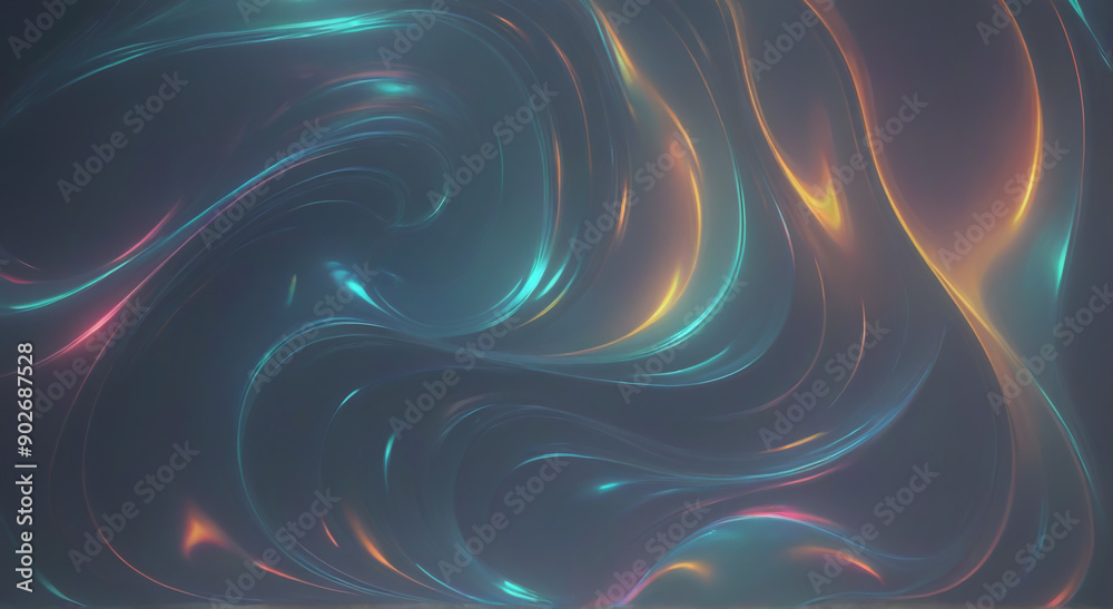 Obraz premium abstract background with glowing lines