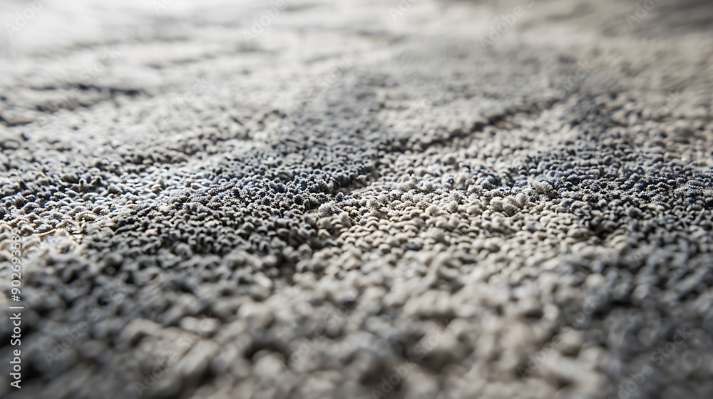 Close up of dirt on carpet Close up of dirt on carpet