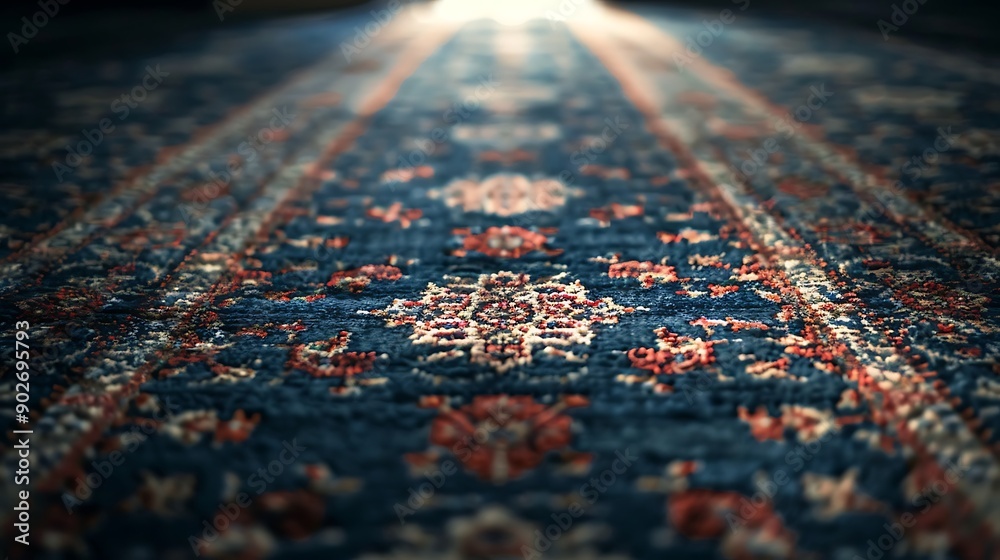 Close up of patterned carpet camera movement Close up of patterned carpet camera movement
