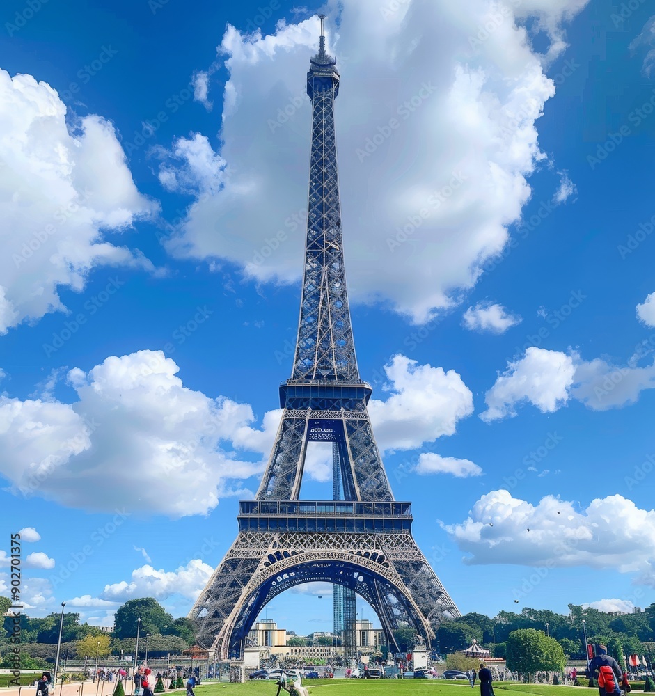 Fototapeta premium Eiffel Tower in Paris