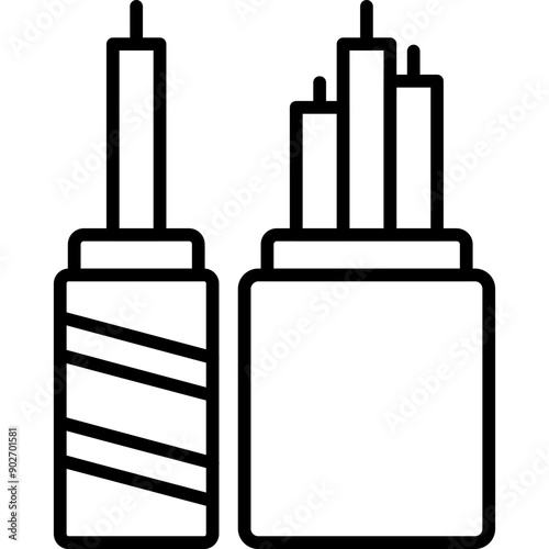 Electric Wires Icon