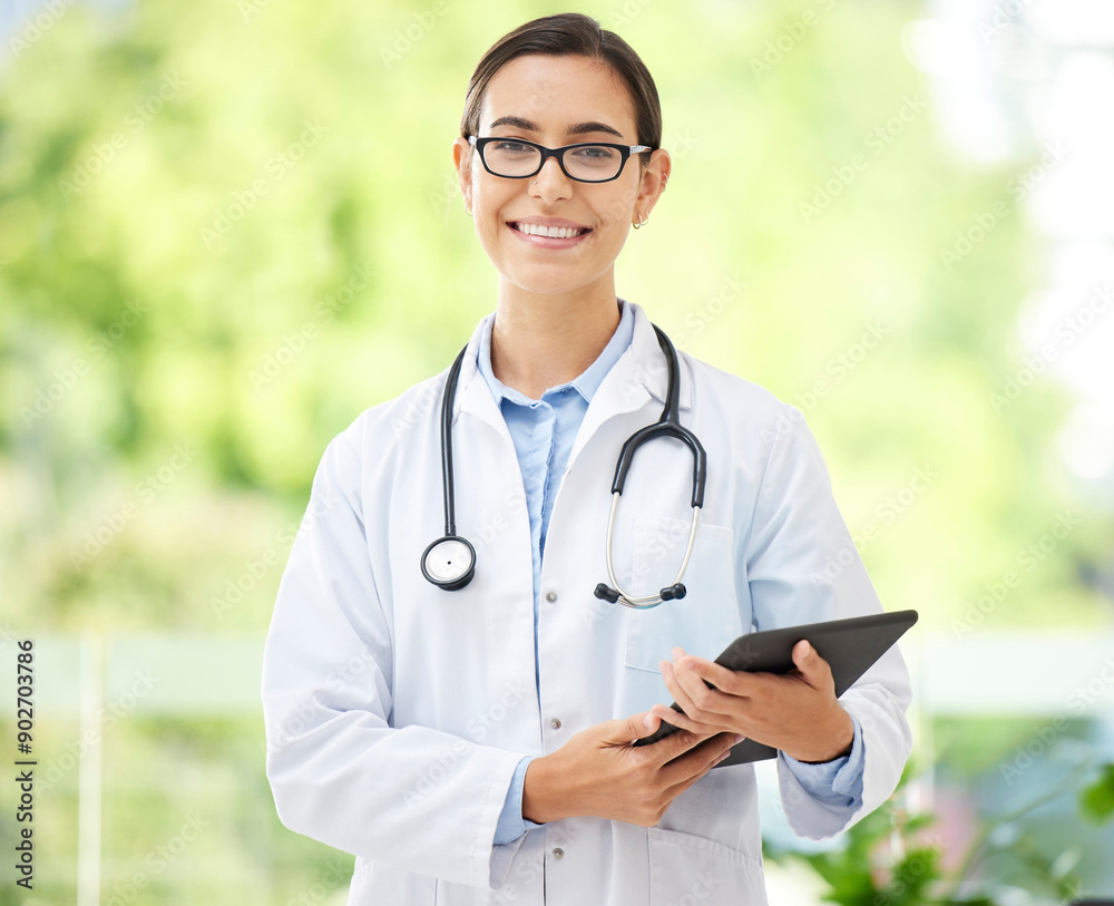 Portrait, doctor or woman in park with clipboard, smile or confidence with trust in healthcare service. Paperwork, checklist and medical professional in garden with info for health, wellness and care Portrait, doctor or woman in park with clipboard, smile or confidence with trust in healthcare service. Paperwork, checklist and medical professional in garden with info for health, wellness and care