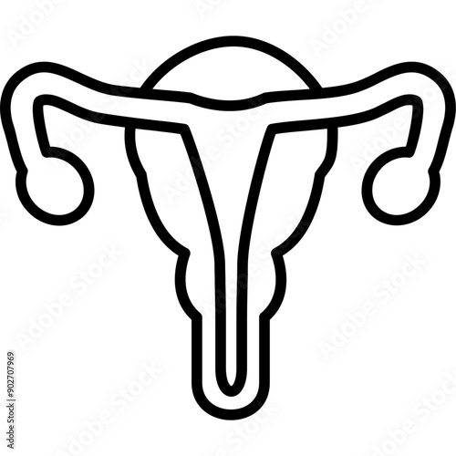 Fallopian Tubes Icon