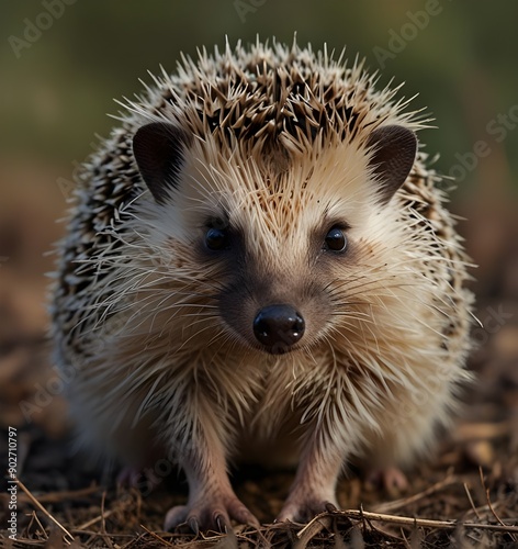 Hedgehog (Scientific name: Erinaceus Europaeus)