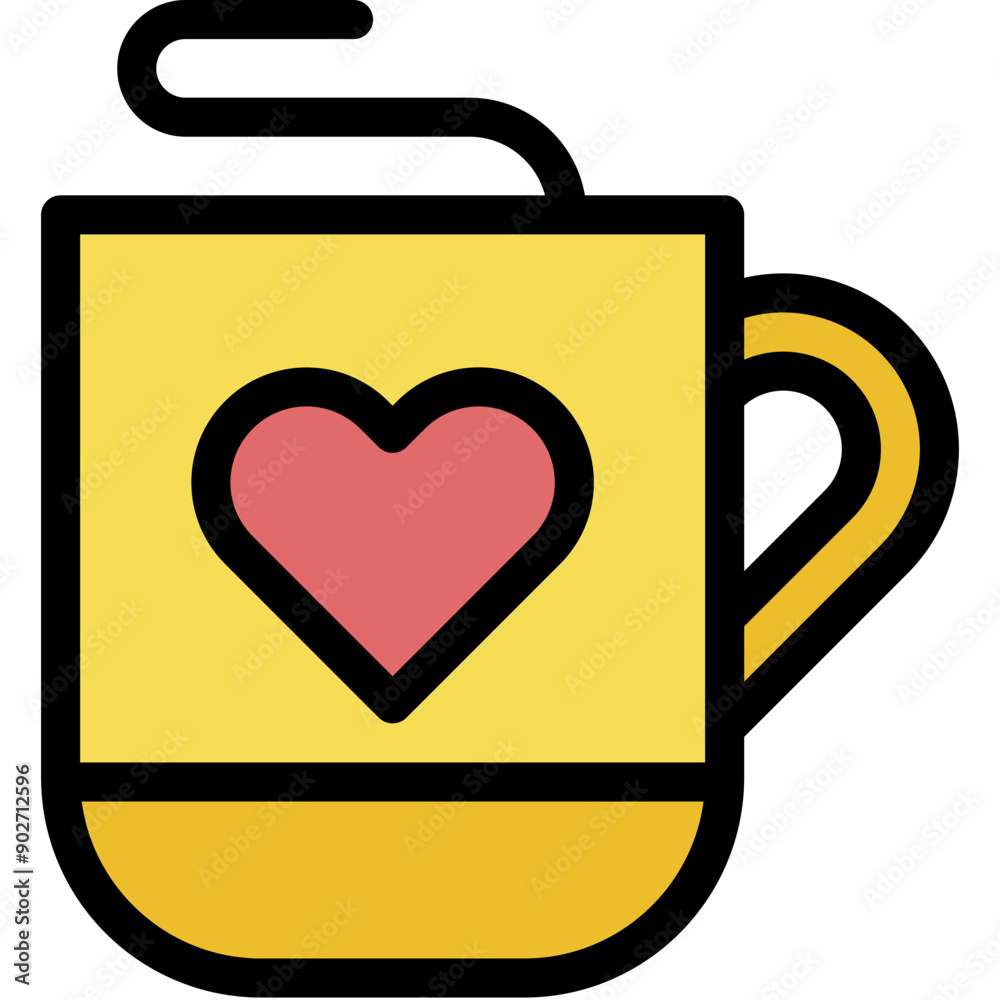 Vector Icon Coffee Mug, Mug, Food And Restaurant, Solidarity, Coffee Vector Icon Coffee Mug, Mug, Food And Restaurant, Solidarity, Coffee